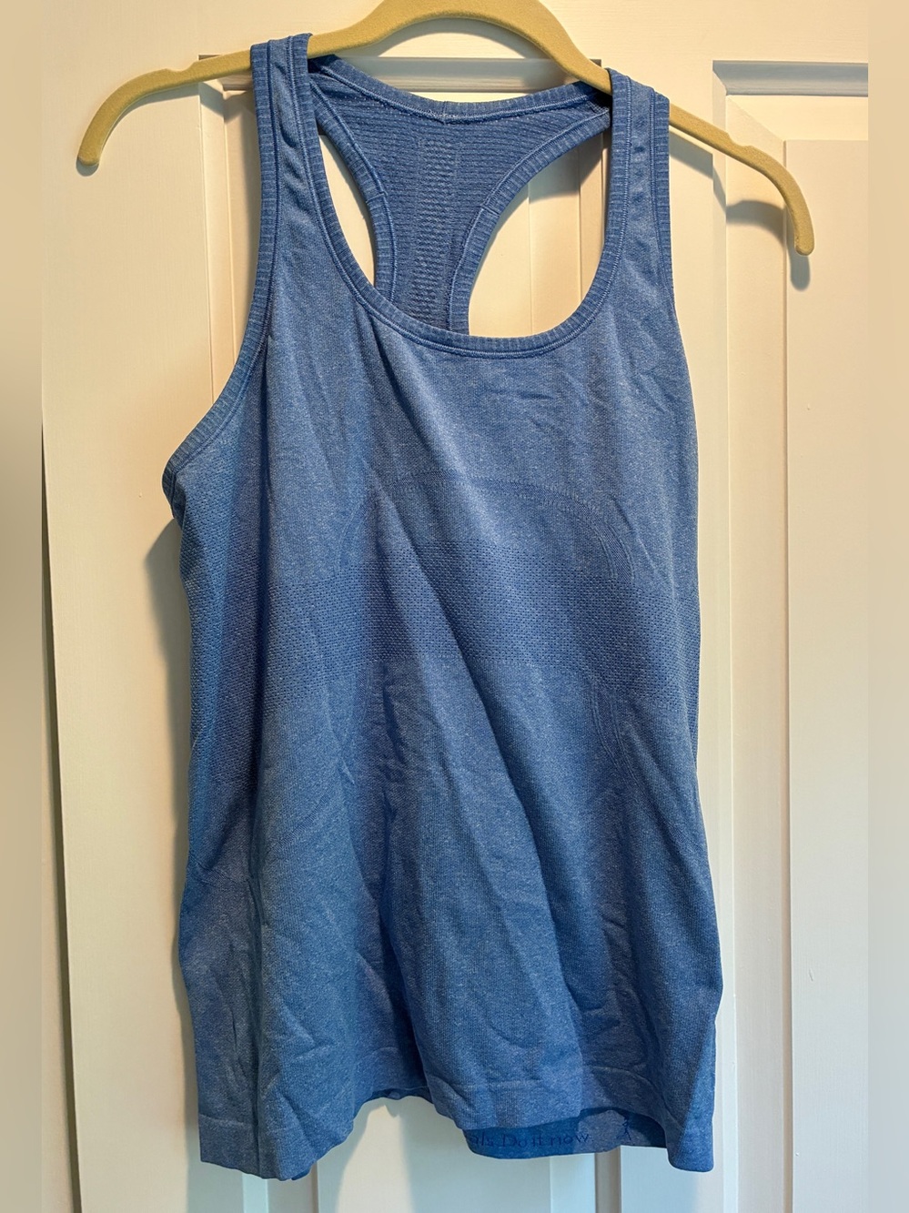 lululemon athletica Blue Racerback Tank